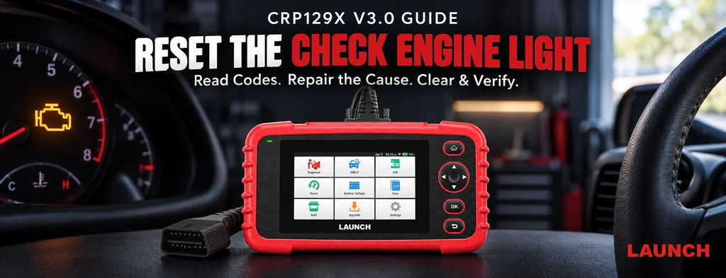 How to Reset the Check Engine Light with the OBDII Scanner?