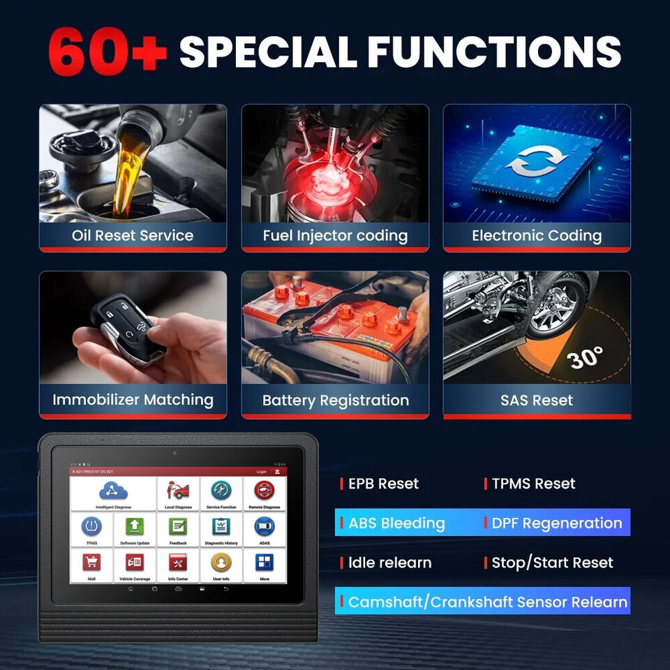 Launch X431 V+ 5.0 PRO3S Bidirectional OBD2 Diagnostic Scanner