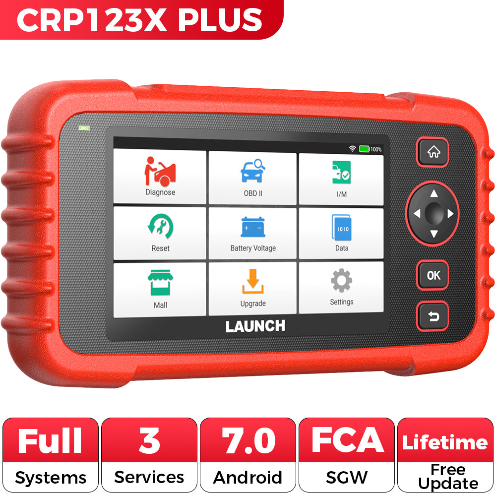 Escáner OBD2 para coches LAUNCH X431 CRP123X Plus