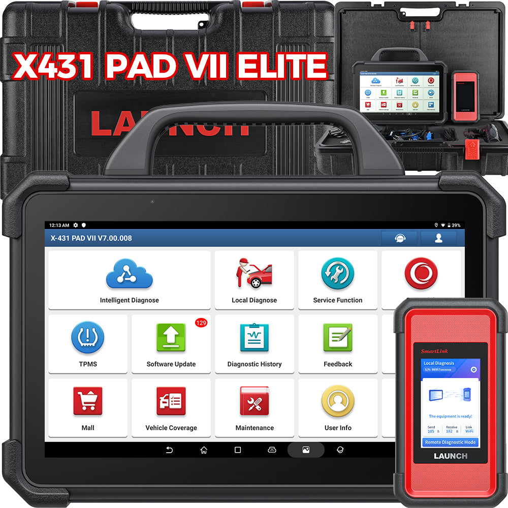 Launch X431 Pad VII Pad7 Elite Herramienta de diagnóstico con 2 años de actualización gratuita