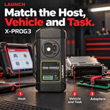 LAUNCH X431 XPROG3 programador de llaves inmovilizador avanzado funciona con V+/PROS V/PAD VII/PAD III/PAD V