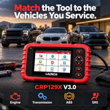 LAUNCH CRP129X V3.0 4-System OBD2 Code Reader