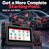 LAUNCH X431 V+ 5.0 PRO3 Bidirectional OBD2 Diagnostic Scanner with Online Coding & Active Tests