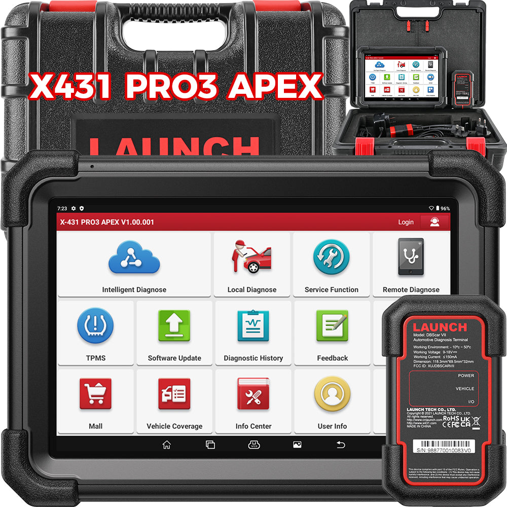 Escáner bidireccional Launch X431 PRO3 APEX
