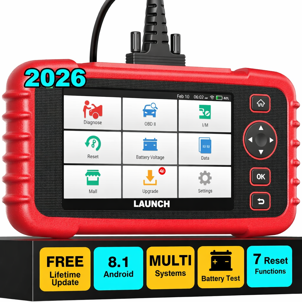 Lanzamiento del lector de códigos CRP123X para motor, transmisión, ABS, SRS