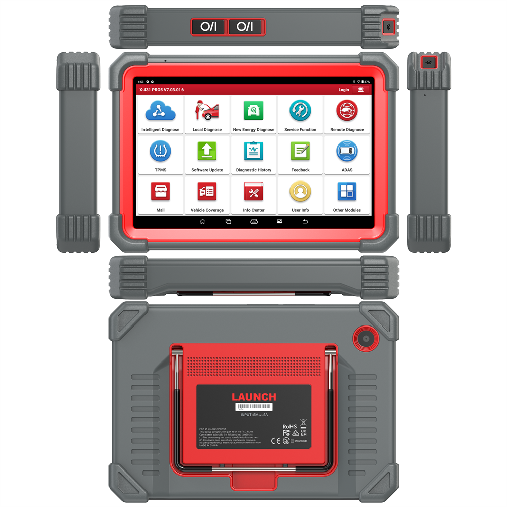 Circle Scanner Launch X431 Pro5 ECU Programmer Diagnostic Scanner – Launchx431online