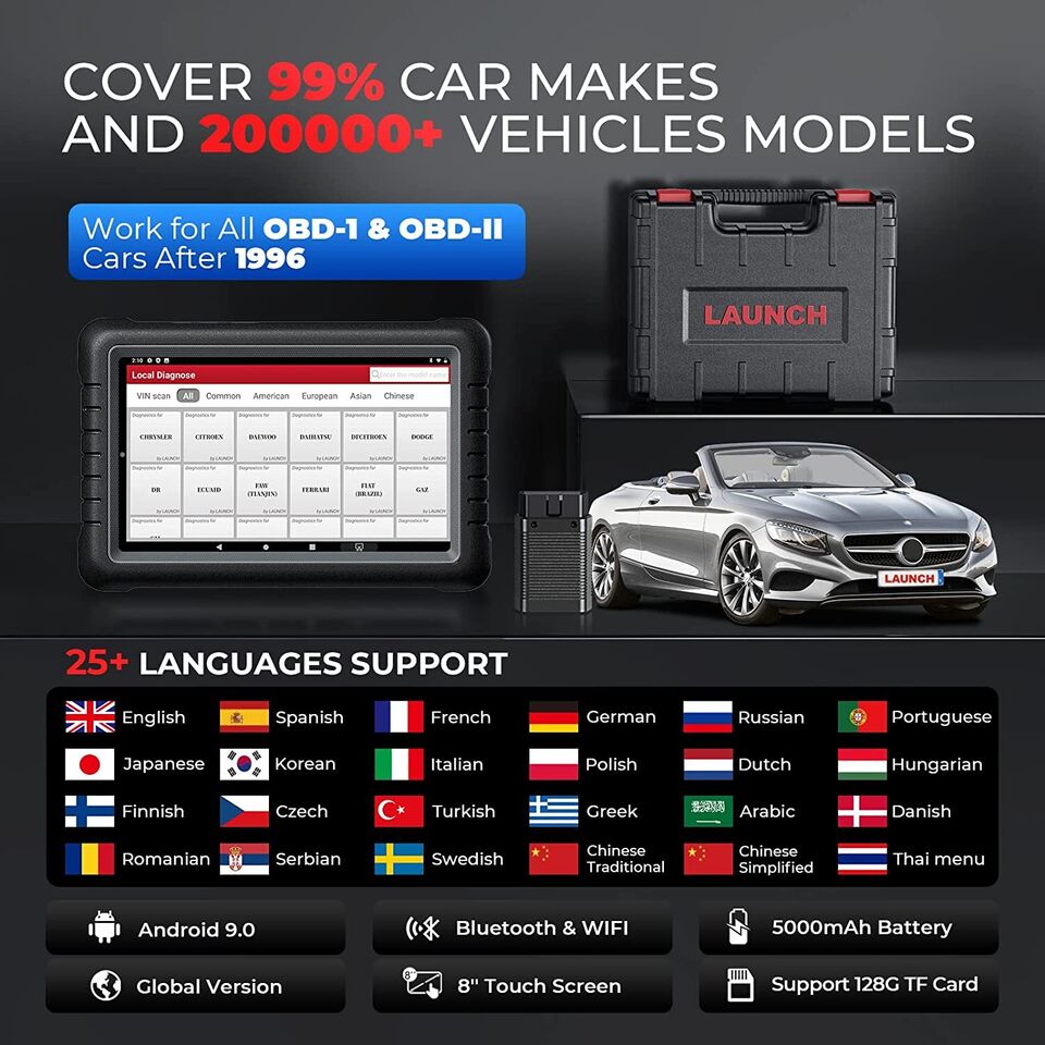 Launch X431 Pros V1.0 OE Level Full System Diagnostic Tool