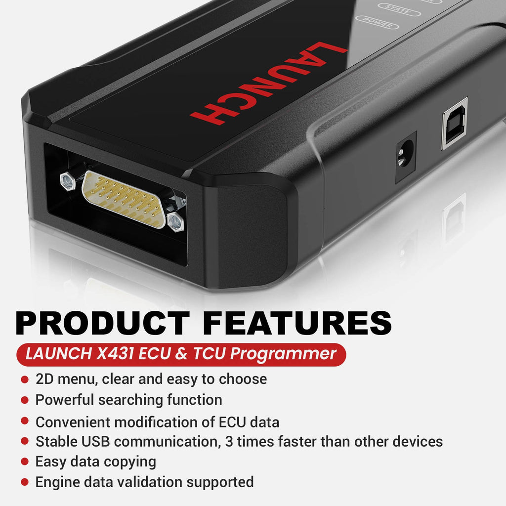 Launch X431 ECU & TCU Programmer Support ECU Read & Write Standalone C ...