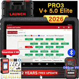 Launch X431 V+ 5.0 PRO3S Bidirectional OBD2 Diagnostic Scanner