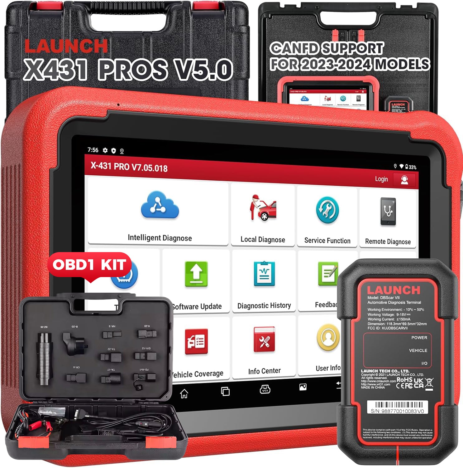 LAUNCH X431 PROS V5.0 Diagnostic Tool